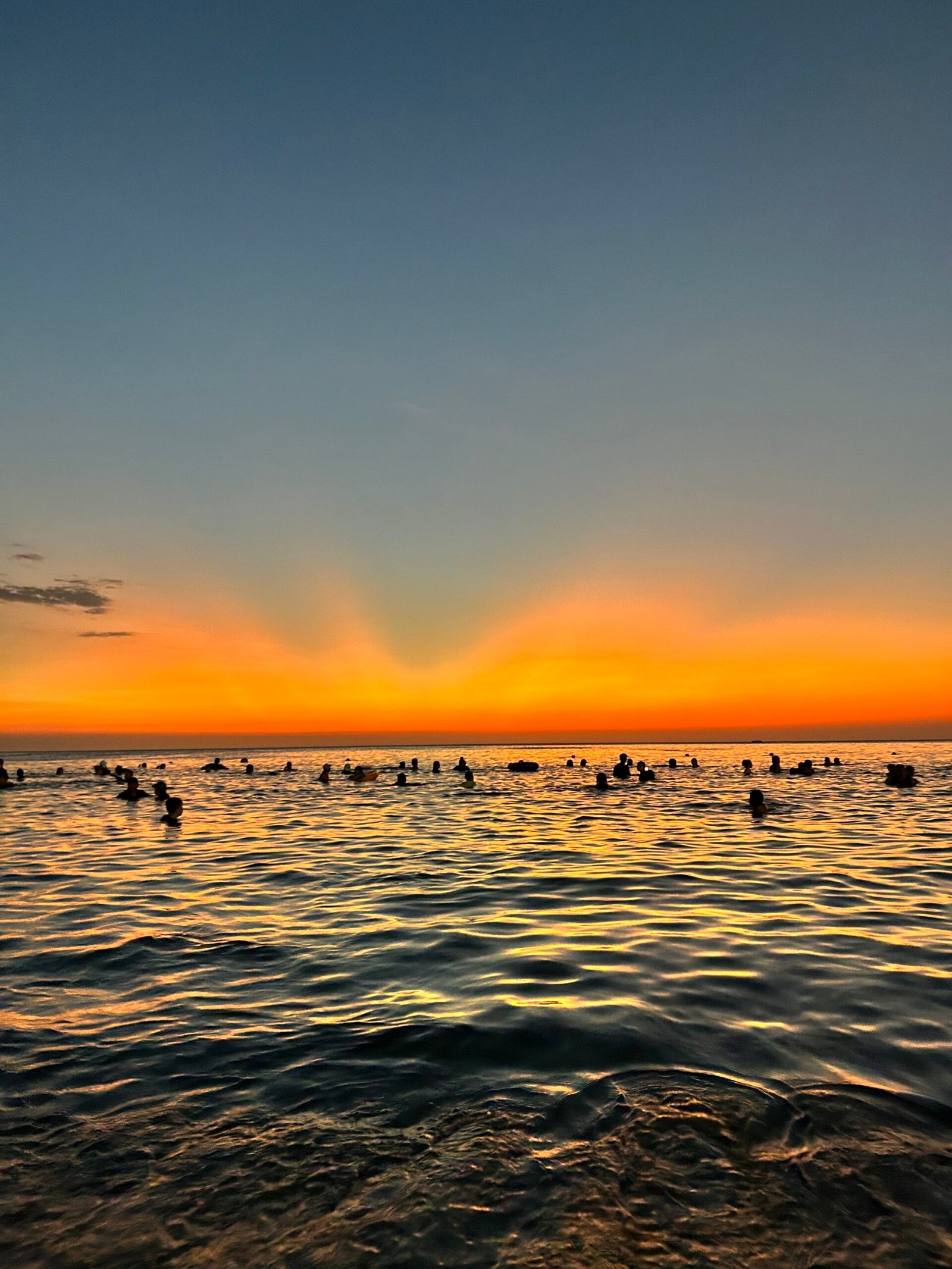 Atardecer en Playa Santa Marta
