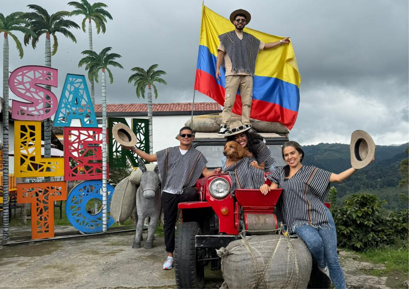 Familia en el Eje Cafetero