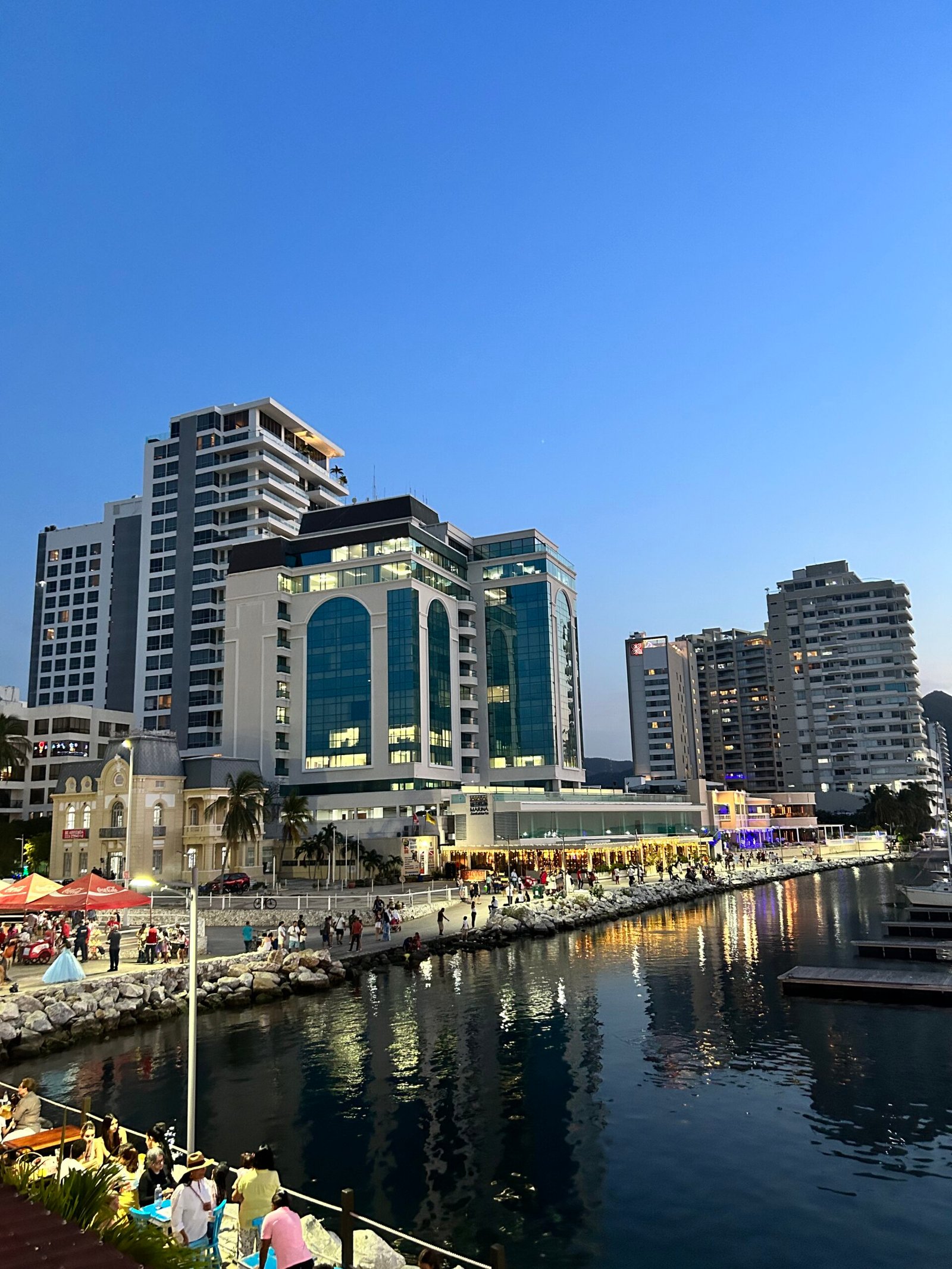 Marina Internacional de Santa Marta Atardecer